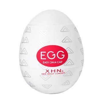 Мастурбатор-яйце з рельєфом XHN Egg Easy Ona-Cap, білий, 52 &times; 68 мм 15825 /PAS-MA-0266B фото