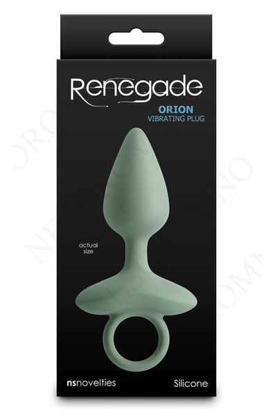 Анальний вібратор NS Novelties Renegade зелений, 13 см NS281423 фото