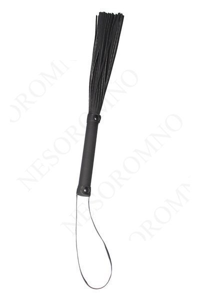 Флогер з петлею Dream toys BLAZE Luxury Fetish чорний DT21265 фото