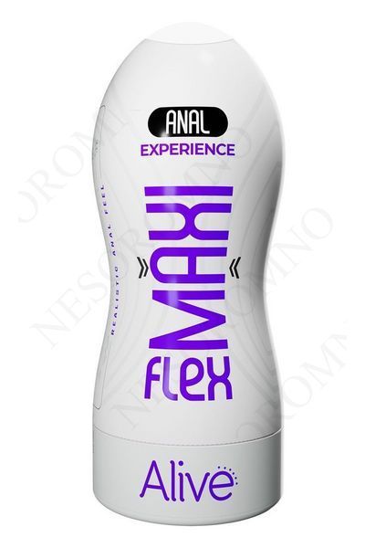 Мастурбатор у колбі Alive Maxi Flex з анальним отвором AV30736 фото