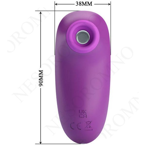 Вакуумний стимулятор кліторний PRETTY LOVE Romance Adora, фіолетовий BI-300058-2 фото