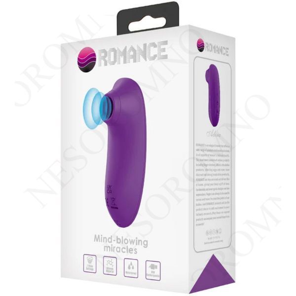 Вакуумний стимулятор кліторний PRETTY LOVE Romance Adora, фіолетовий BI-300058-2 фото