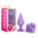 Анальна пробка PLAY WITH ME CANDY HEART DO ME PURPLE T330540 фото 1