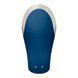 Люксовий Smart вібратор для пар Satisfyer Double Love Luxury, синій T360143 фото 4