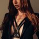 Портупея Bijoux Indiscrets MAZE - Halter Bra Harness Black BJ0252 фото 1