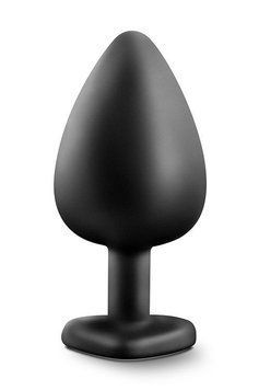 Анальна пробка з каменем Blush TEMPTASIA BLING PLUG LARGE BLACK T331052 фото