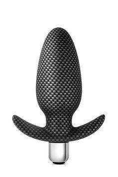 Анальна пробка з вібрацією 3 в 1 BLUSH SPARK THROTTLE AV-01 CARBON FIBER T330554 фото