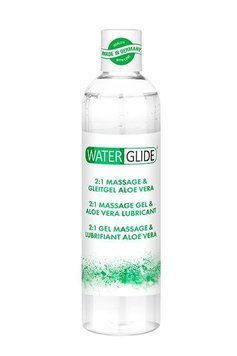 Лубрикант і масажний гель 2 в1 WATERGLIDE ALOE VERA, 300 мл DT30091 фото