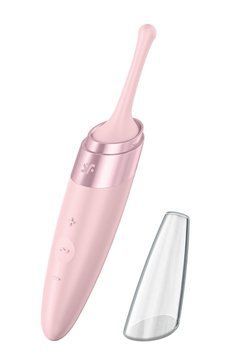Вібратор для цілеспрямованої стимуляції Satisfyer Twirling Delight ніжно-рожевий T360183 фото