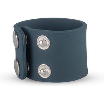 Ерекційне кільце у формі ремінця Boners Ball Strap синє, L BON014 фото