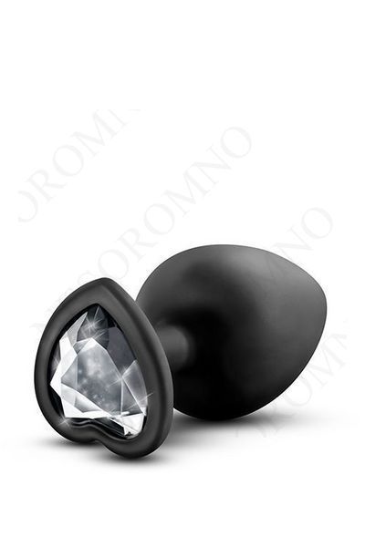 Анальна пробка з каменем Blush TEMPTASIA BLING PLUG LARGE BLACK T331052 фото