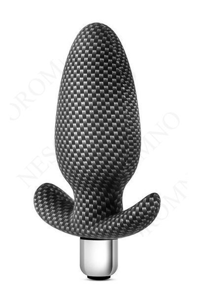 Анальна пробка з вібрацією 3 в 1 BLUSH SPARK THROTTLE AV-01 CARBON FIBER T330554 фото