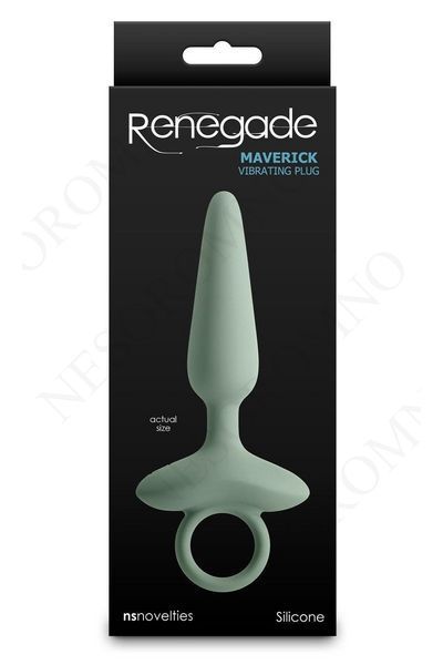Анальний вібратор NS Novelties Renegade зелений, 15 см NS281421 фото