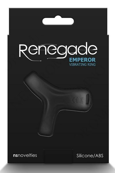 Ерекційне віброкільце NS Novelties Renegade, чорне NS281092 фото