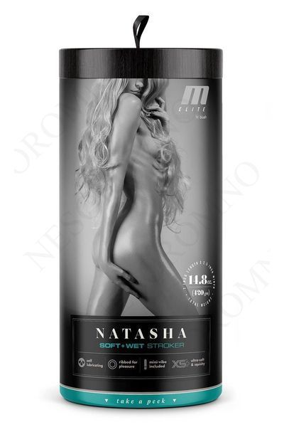 Мастурбатор з віброкулею Blush M For Men Natascha реалістичний, 6.4 см х 17.8 см T331959 фото