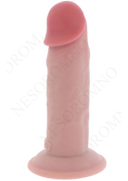 Фалоімітатор реалістичний на присосці TOY JOY Deluxe Dual Density, 15 &times; 4 см TJ11221 фото