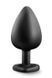 Анальна пробка з каменем Blush TEMPTASIA BLING PLUG LARGE BLACK T331052 фото 1