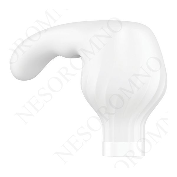 Смарт масажер-мікрофон Satisfyer Double Wand-er Connect App білий T360332 фото