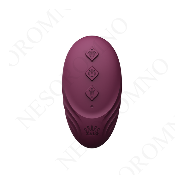 Вібратор в трусики AYA Zalo Velvet Purple на пульті керування ZL02902 фото