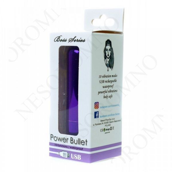 Віброкуля Power Bullet USB Purple 78-00006 фото