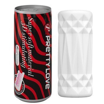 Мастурбатор PRETTY LOVE Pop-Top Can Masturbator, червоний 6603ВМ0412 фото