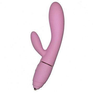 Вібратор-кролик Chisa для подвійної стимуляції, рожевий 49226 фото