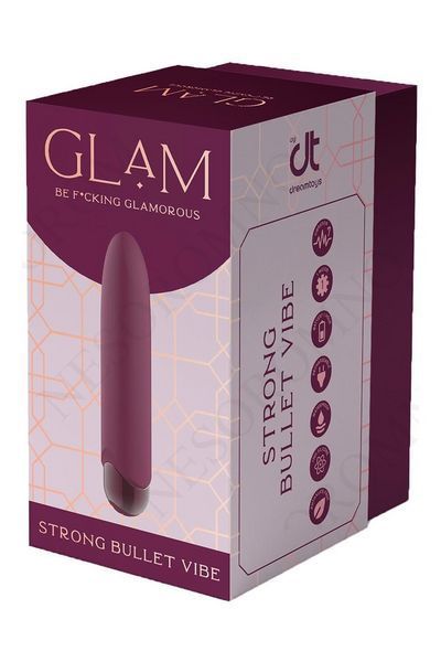 Вібратор куля Dream Toys Glam, фіолетовий DTR22106 фото