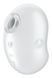 Вакуумний вібратор стимулятор Satisfyer Cutie Ghost білий, 9.1 см SAT360627 фото 1