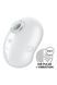 Вакуумний вібратор стимулятор Satisfyer Cutie Ghost білий, 9.1 см SAT360627 фото 4
