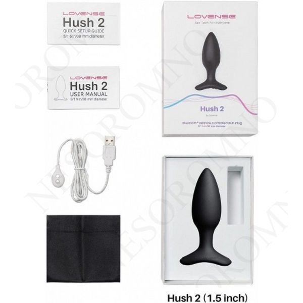 Анальна пробка Смарт Lovense Hush 2 LVS99803 фото