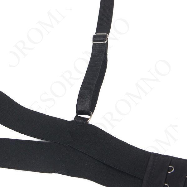 Боді відкрите Star Night чорне, XS-S R81170/XS/S фото