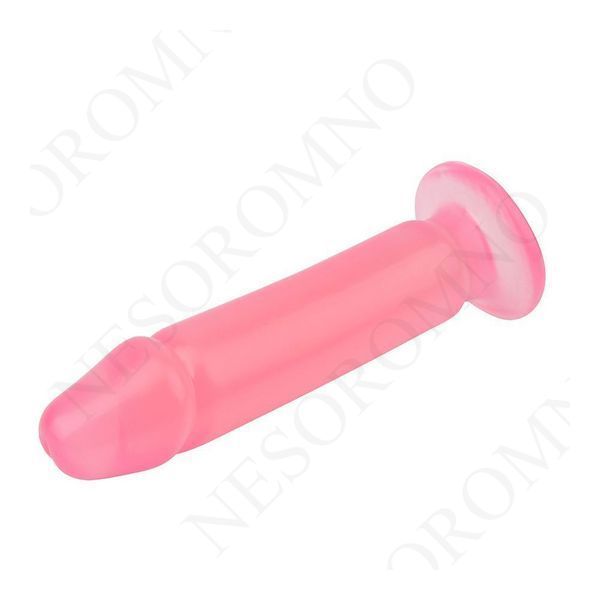 Фалоімітатор реалістичний Chisa Hi-Rubber Dildo Expansion на присоску, рожевий CH30766 фото