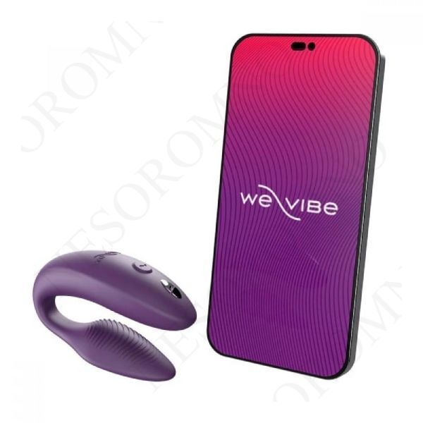 Інноваційний смарт-вібратор We Vibe Sync 2 Purple для пари, фіолетовий W44111 фото