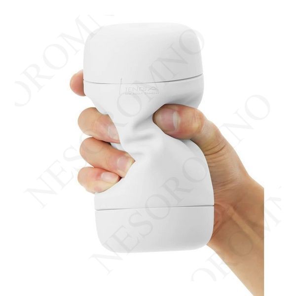 Мастурбатор нереалістичний Tenga Puffy Sugar White, рельєфний, білий TN77918 фото