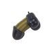 Брелок у вигляді пеніса на пружині Roomfun SEXY MOBILE Key Ring чорно-золотий 25585/QT-028 black фото 1