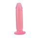 Фалоімітатор реалістичний Chisa Hi-Rubber Dildo Expansion на присоску, рожевий CH30766 фото 2