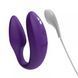 Інноваційний смарт-вібратор We Vibe Sync 2 Purple для пари, фіолетовий W44111 фото 4