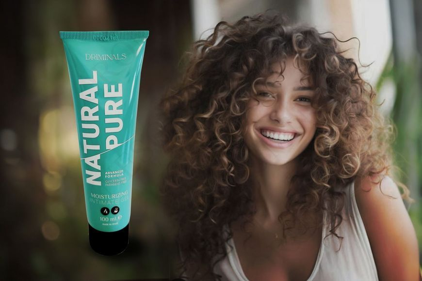 Лубрикант на водній основі Driminals Natural Pure для чутливої ​​шкіри, 100 мл DR923011 фото