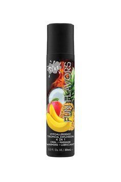 Розігрівач лубрикант Wet Fun Flavors Tropical Fruit Explosion (мультифрукт) 30 мл WT43083 фото