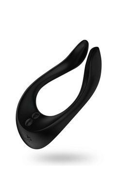 Вібромасажер для двох Satisfyer Endless Joy, чорний T360086 фото