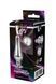 DT21824 анальна пробка конічної форми Dream Toys GLEAMING LOVE SILVER PLEASURE PLUG M  DT21824 фото 2