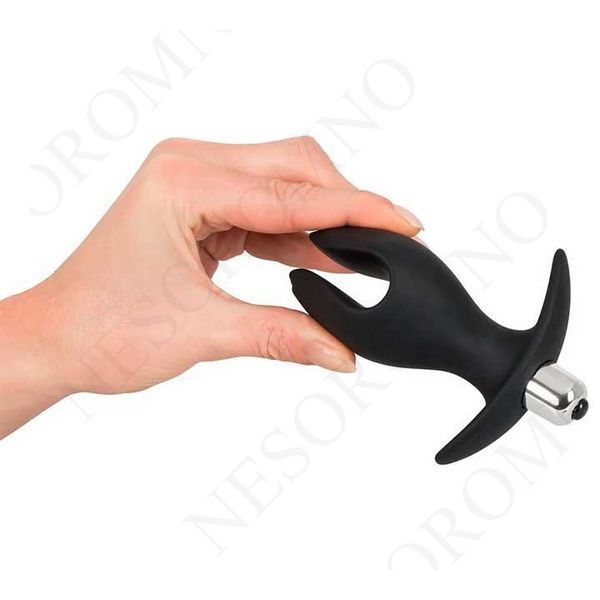 Анальна пробка-розширювач з вібрацією Black Velvets Vibrating Anchor Plug XL - 12,2*9,3 см- Анальні іграшки X0000671 фото