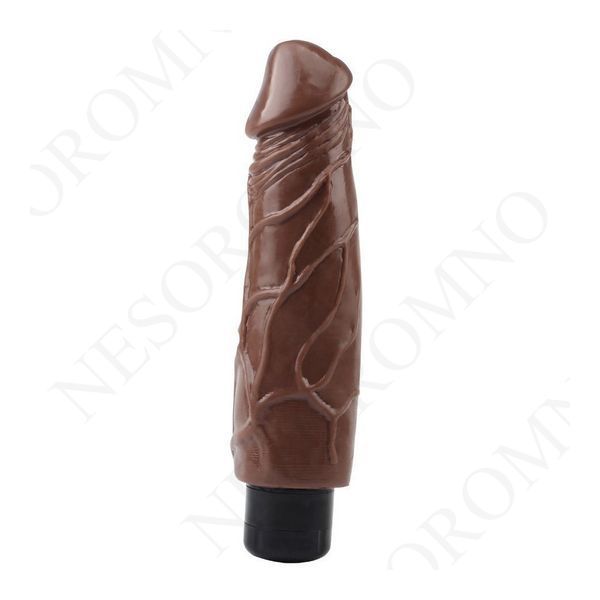 Реалістичний вібратор великого розміру Chisa Real Touch XXX Vibration Hard On, коричневий 522061 /CN-351852206 фото
