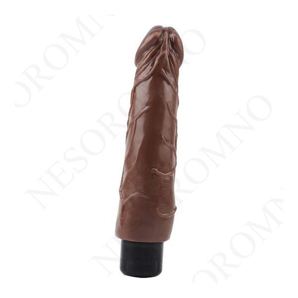 Реалістичний вібратор великого розміру Chisa Real Touch XXX Vibration Hard On, коричневий 522061 /CN-351852206 фото