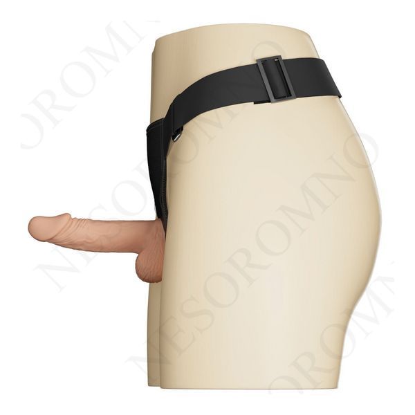 Страпон реалістичний Baile Ultra Female Strap-On жіночий, 19.4 см 327359 фото