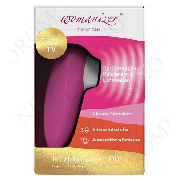 Вакуумний вібратор для кліторальної стимуляції Womanizer Mini Red Wine WZ181SG5ES фото
