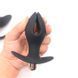 Анальна пробка-розширювач з вібрацією Black Velvets Vibrating Anchor Plug XL - 12,2*9,3 см- Анальні іграшки X0000671 фото 2