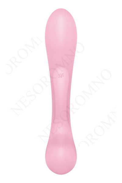 Подвійний вібратор кролик Satisfyer Triple Oh рожевий T360465 фото