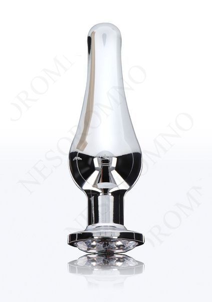 Анальная пробка металлическая TOY JOY Diamond, L, 13 × 9,5 см TJ10272L фото Анальная пробка металлическая TOY JOY Diamond, L, 13 × 9,5 см TJ10272L фото