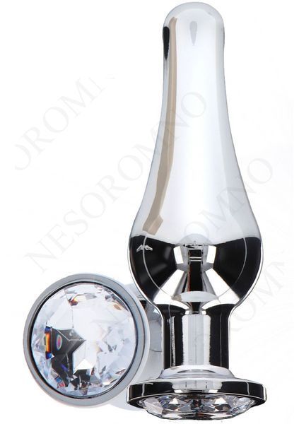 Анальная пробка металлическая TOY JOY Diamond, L, 13 × 9,5 см TJ10272L фото Анальная пробка металлическая TOY JOY Diamond, L, 13 × 9,5 см TJ10272L фото